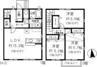 フォレストフォルム東山北棟 北棟の物件間取画像